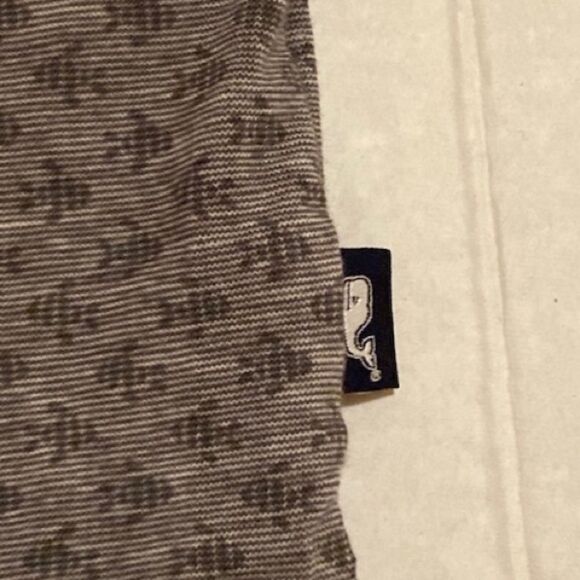 Men’s Vineyard Vines All Over Fish Print Edgartown Polo Shirt Size Medium - Picture 8 of 8